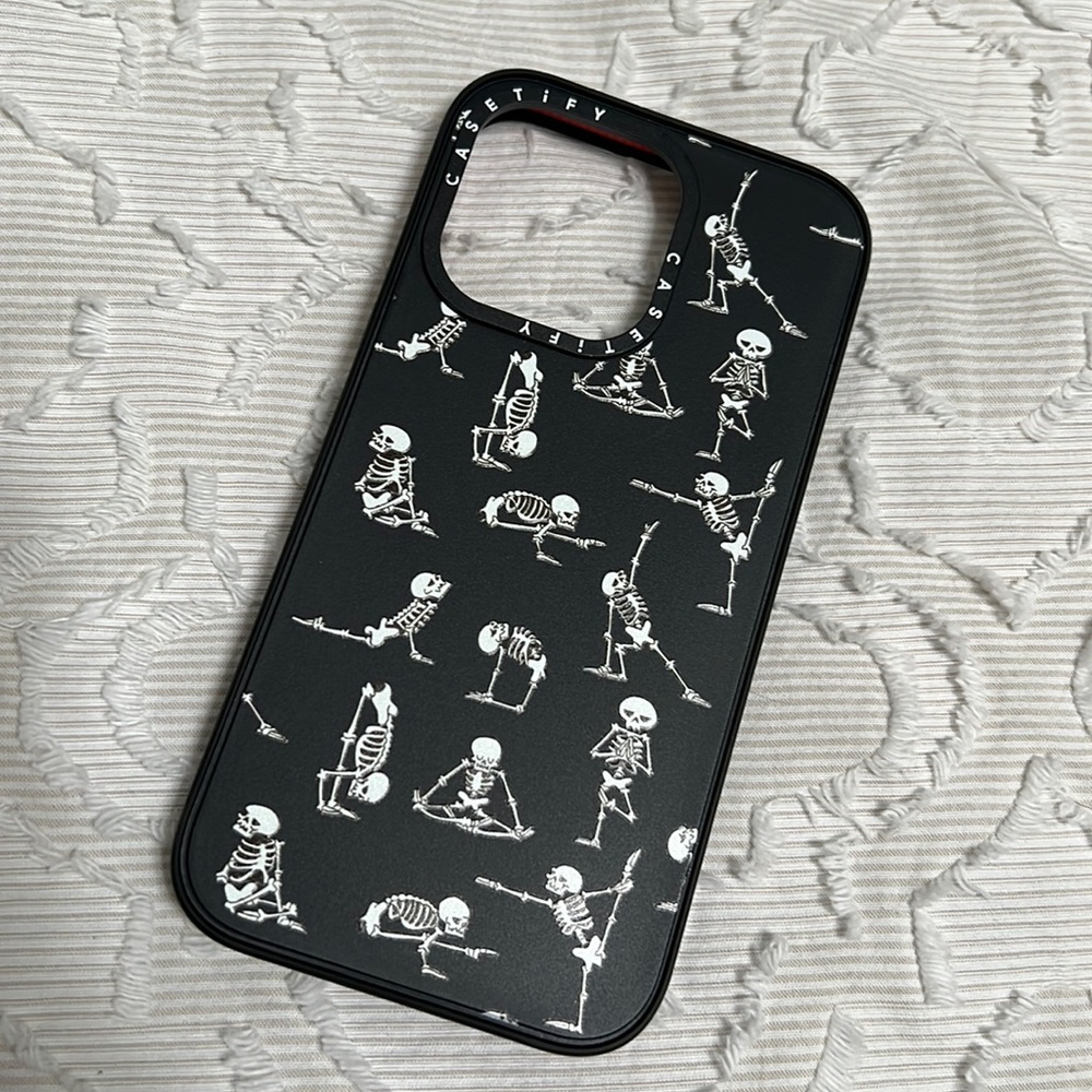 Skeleton Yoga Casetify iPhone 13 Pro Case